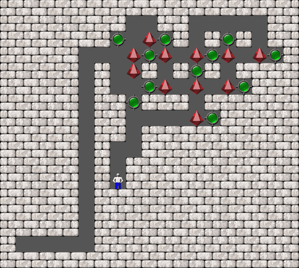 Sokoban Bugs509 collection level 59